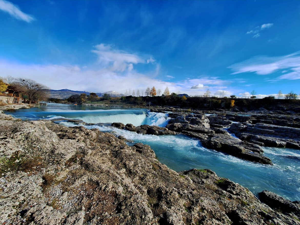 Niagara waterval in Montenegro