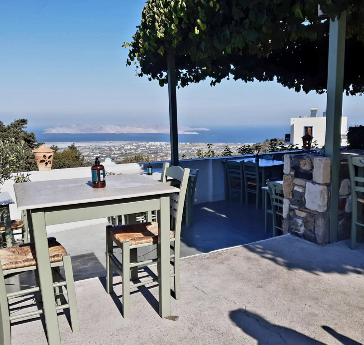 Bergdorp Zia op het eiland Kos