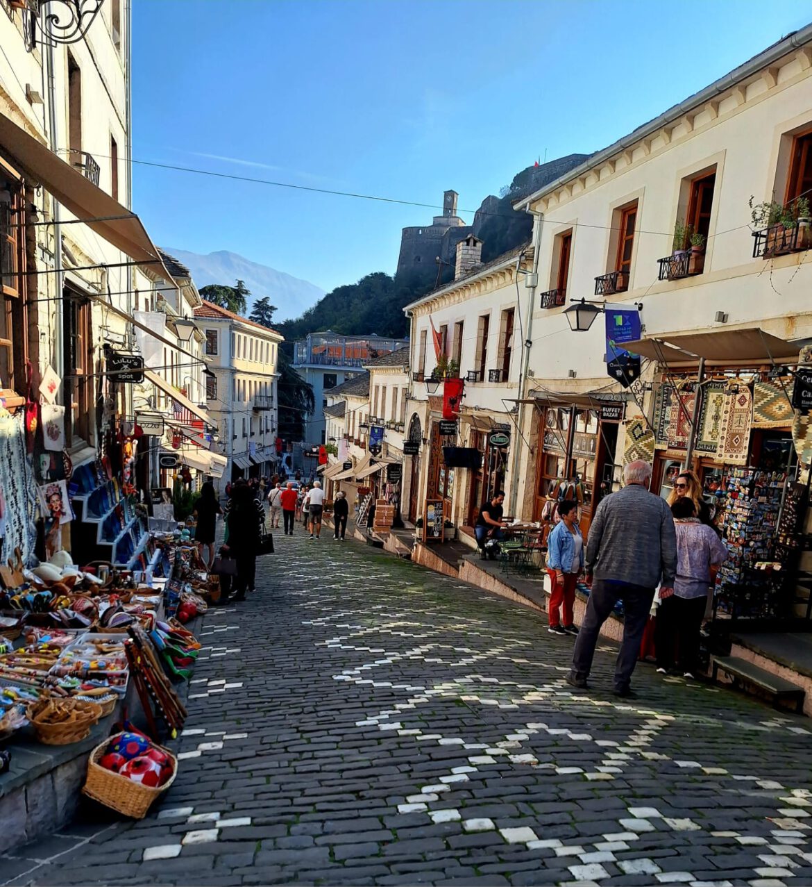 De oude stad Gjirokastër