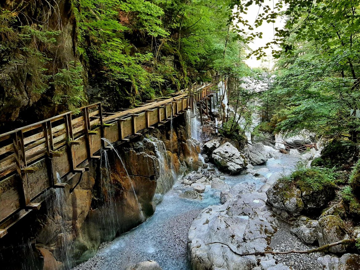 Wandel door de Seisenbergklamm