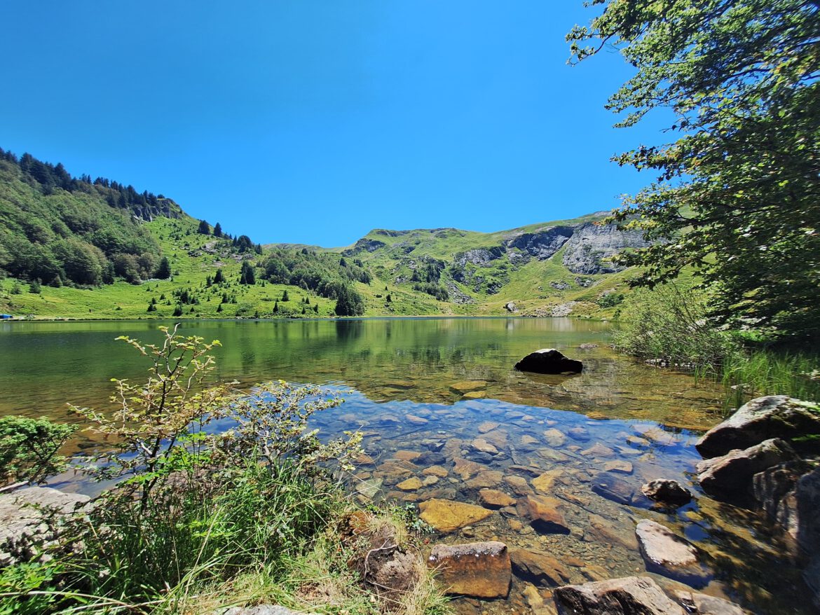 Met de lift naar het Pešića meer