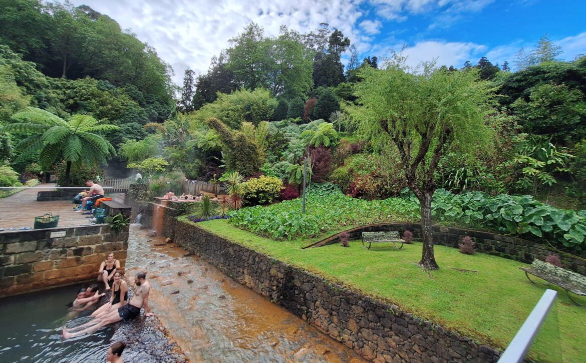 De thermale baden van Furnas