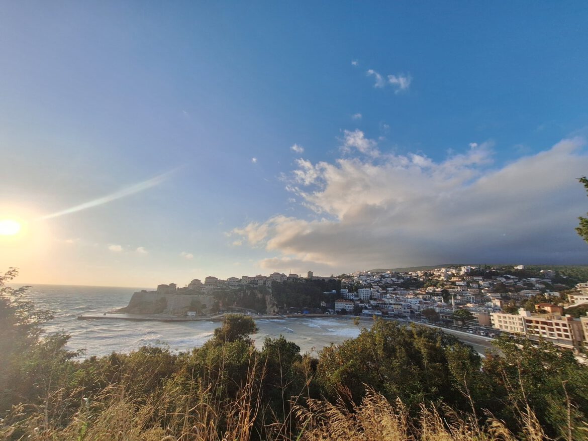 Op pad in het kustplaatsje Ulcinj